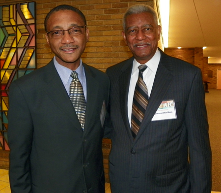 Rev Orlando Chaffee and Rev Otis Moss Jr.