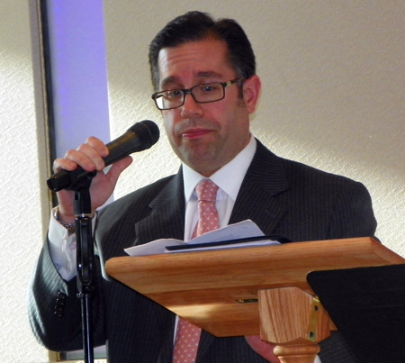 Scott Matasar, President of the Cleveland chapter of the American Jewish Committee (AJC)