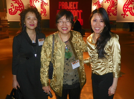 Cindy Kwan, Margaret Wong and  Lisa Wong