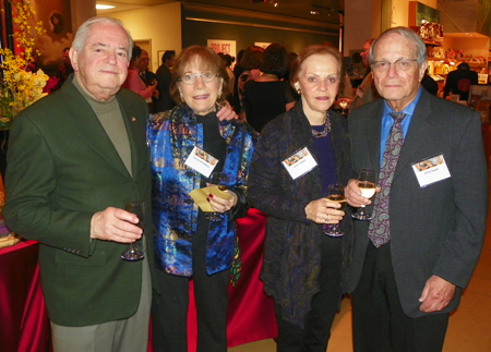 Alan and Carole Schonberg with Lorrie and Alvin Magid