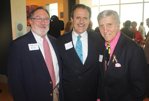 Rabbi Richard Bloch, Len Calabrese and 