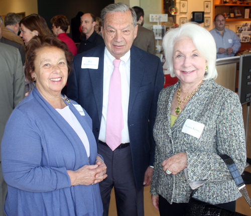 Peggy and Phil Wasserstrom with Norma Lerner