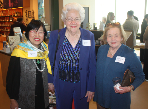 Margaret Wong, Eleanor Fanslau and Geraldine Siegal