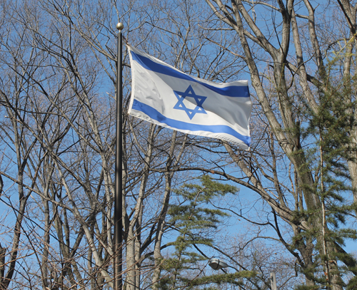 Hebrew Cultural Garden flag
