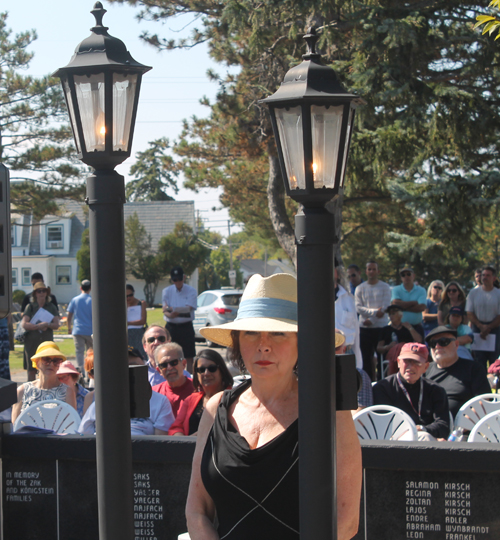 Candle Lighting ceremony for the six million martyrs