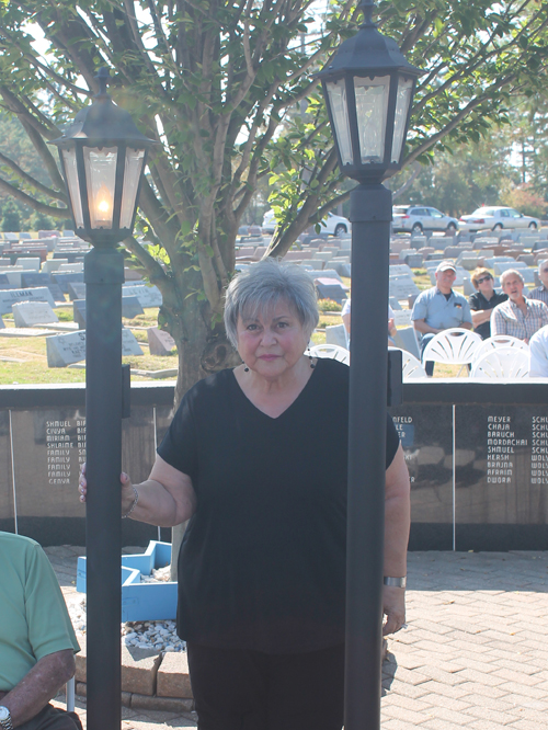 Candle Lighting ceremony for the six million martyrs