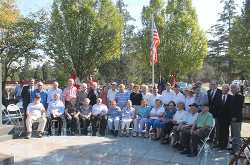 Holocaust Survivors Group Photo