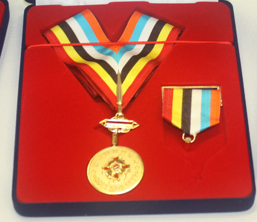 Ambassador for Peace Medal