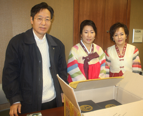 Rev. Jae Rhee, Susan Cho Harris and Misun Pak