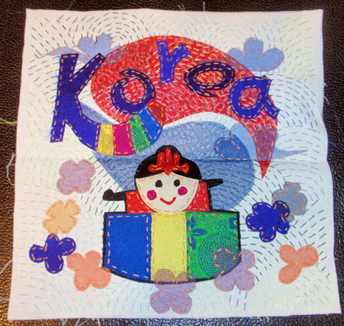 Korea Quilt square