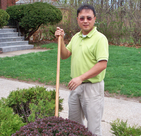 Peter Woo at St. Andrew Kim Korean Catholic Church