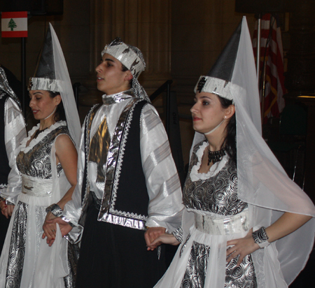 Ajyal Lebanese Dancers at Cleveland City Hall