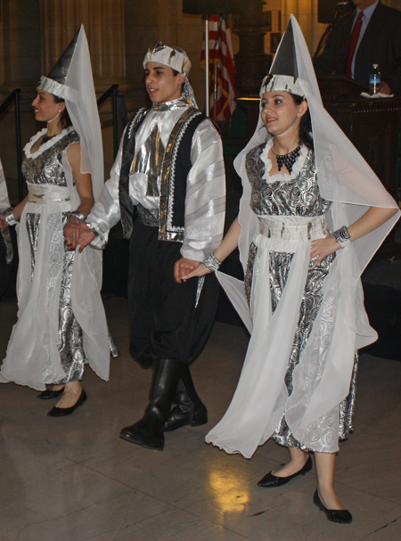 Ajyal Lebanese Dancers at Cleveland City Hall