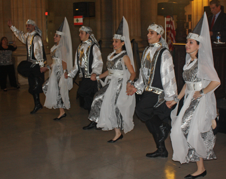 Ajyal Lebanese Dancers at Cleveland City Hall