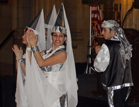 Ajyal Lebanese Dancers at Cleveland City Hall