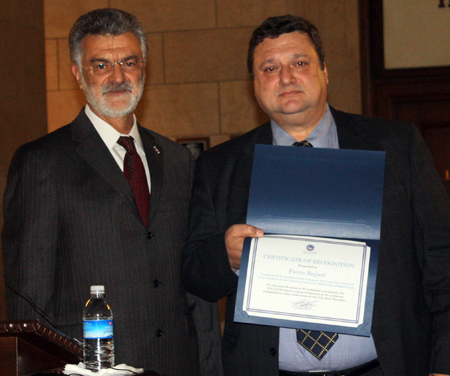 Mayor Frank Jackson and Pierre Bejjani