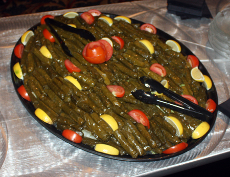 Grape leaf appetizers