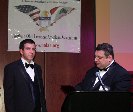 Consul General of Lebanon Bachir Tawk and Pierre Bejjani