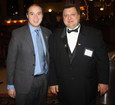 US Senator Rob Portman Chief of Staff George Brown with Pierre Bejjani