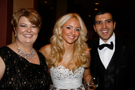 Mary Bejjani with Nicole  and Consul Bachir Tawk