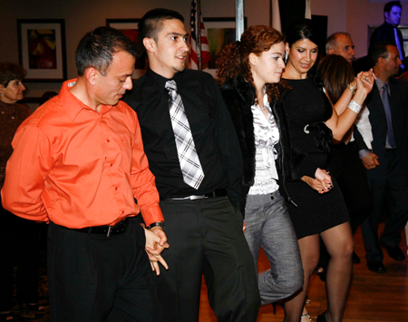 Dancing to Tony Kiwan band at Cleveland Lebanese Heritage Ball