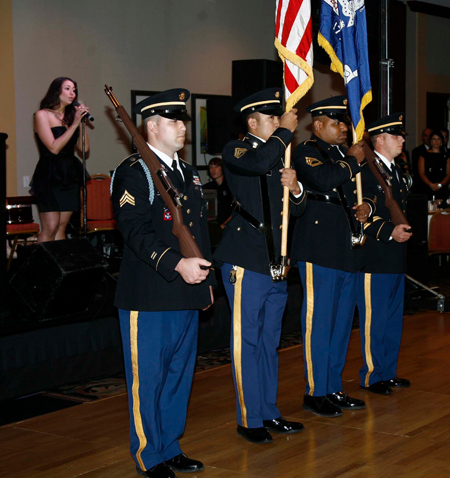 Ashley Nemeh sang US National Anthem at Lebanese Heritage Ball