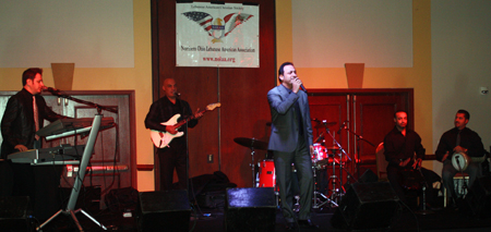 Tony Kiwan band in Cleveland Ohio at Lebanese Heritage Ball