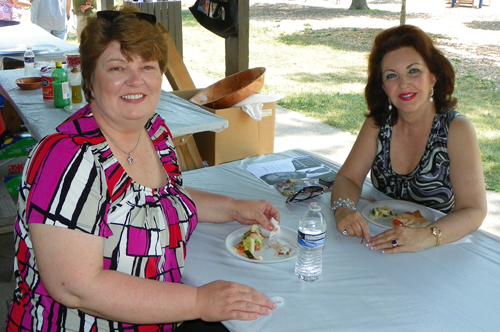 Mary Bejjani and Maria Pujana