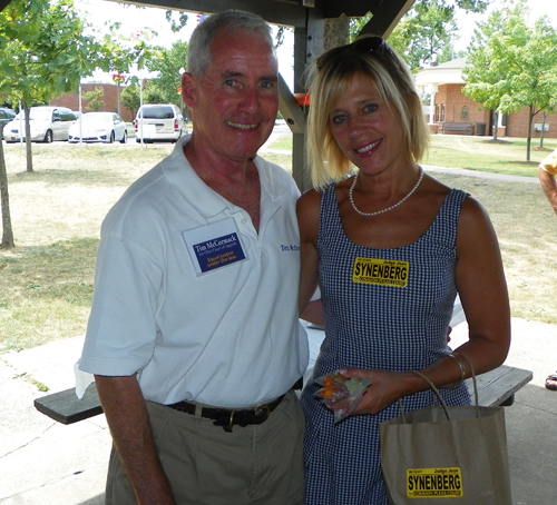 Judges Tim McCormack and Joan Synenberg