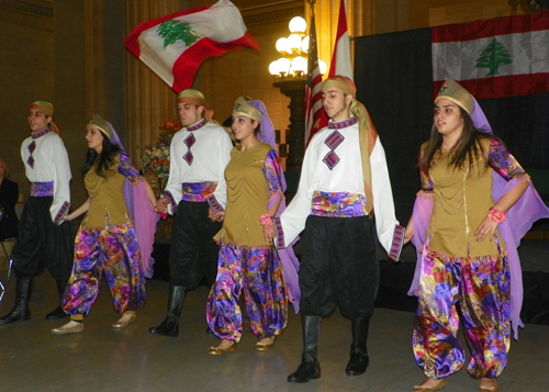 Ajyal Lebanese dance group