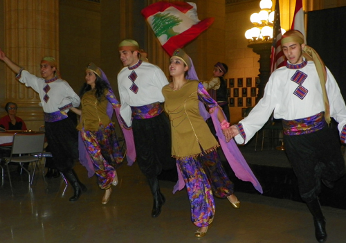 Ajyal Lebanese dance group