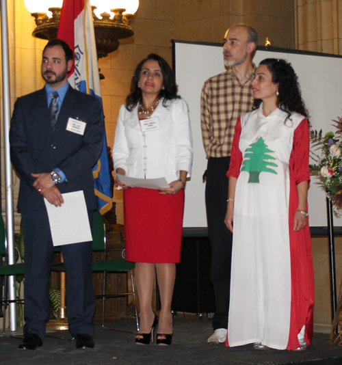 Members of the Lebanon Day Committee