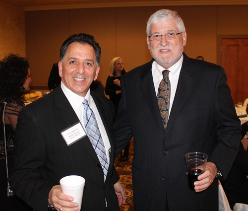 Mark George and Judge Robert C. McClelland