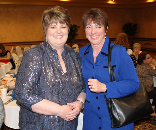 Mary Bejjani and Darlene Yost