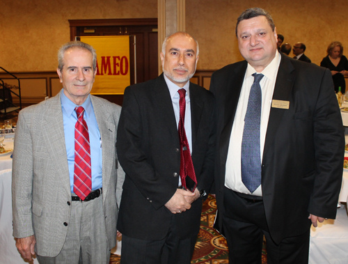 Tony Abdulkarim, Imama Ramez Islambouli and Pierre Bejjani