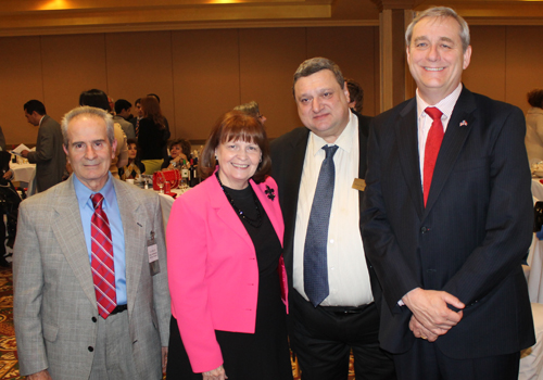 Tony Abdulkarim, Sheila Murphy Crawford, Pierre Bejjani and Dave Yost