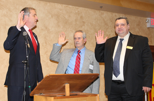Swearing in of President Pierre Bejjani and First Vice-President Tony Abdulkarim by State of Ohio Auditor Dave Yost