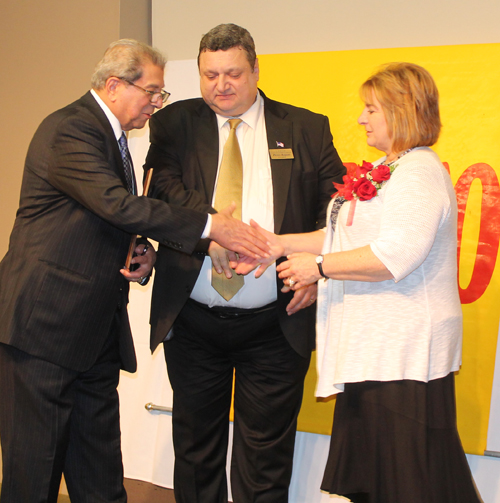 Abby Mina, Pierre Bejjani and Anne Bourjaily