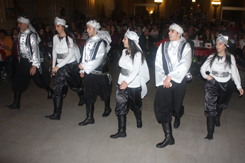 The Ajyal Dabke Dancers performed at the 2014 celebration of Lebanon Day in Cleveland 
