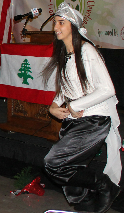 The Ajyal Dabke Dancers performed at the 2014 celebration of Lebanon Day in Cleveland 