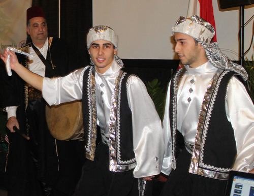 The Ajyal Dabke Dancers performed at the 2014 celebration of Lebanon Day in Cleveland 