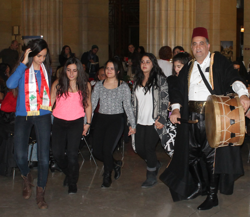 Lebanmese American teens dancing