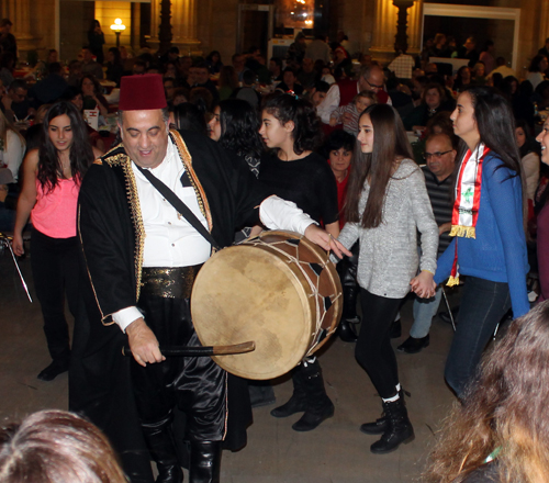 Lebanmese American teens dancing