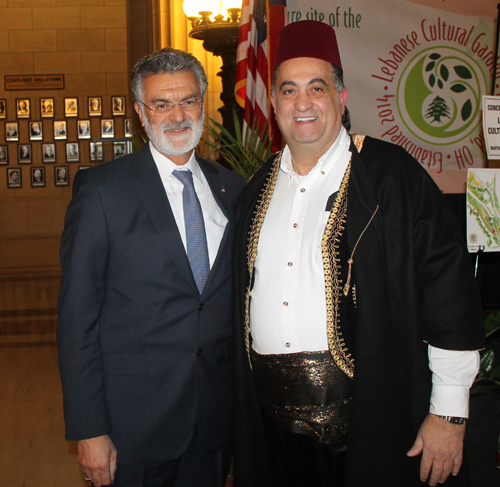 Cleveland Mayor Jackson and Nemer Souweidi