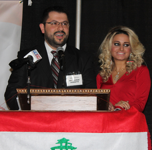 MCs George Shamatta and Rasha Alameh