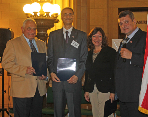 Lebanon Day honorees Roger Abood and Michael Orra