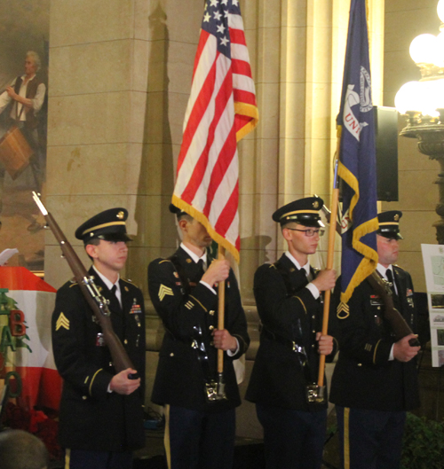 US Army Color Guard at Lebanon Day