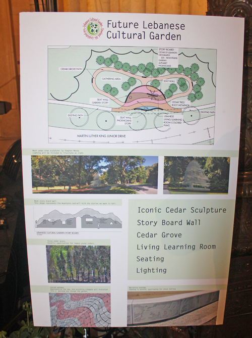 Lebanese Cultural Garden plans