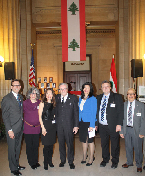 Dignitaries at Lebanon Day 2017 in Cleveland