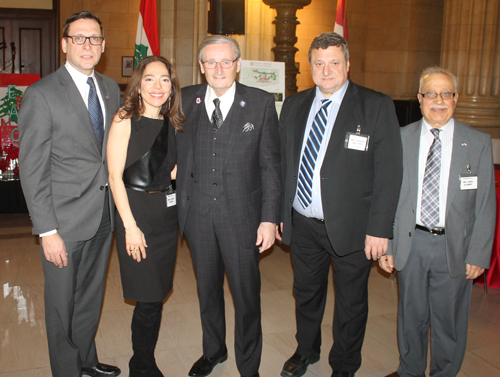 Dignitaries at Lebanon Day 2017 in Cleveland